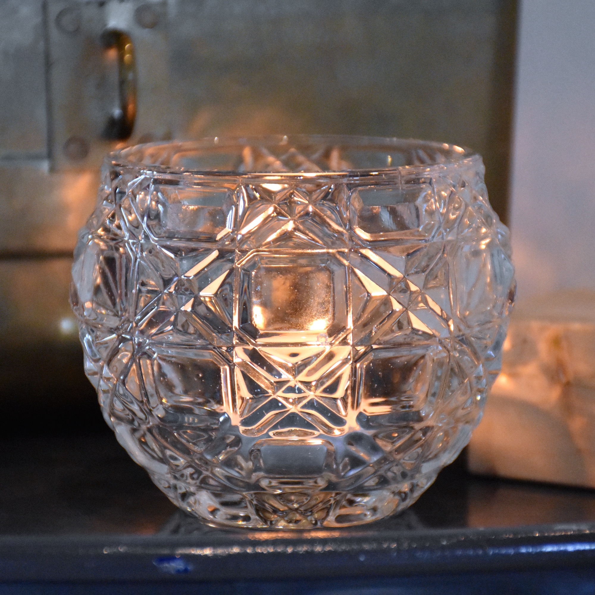 Luxe Gepland Manieren Waxinelichthouder glas - De Meiden van Versier